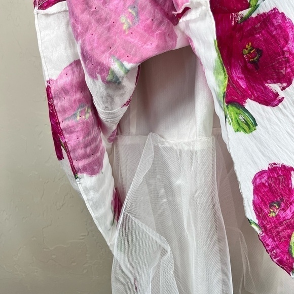 ABS Allen Schwartz Floral Fit & Flare Midi Dress - Picture 10 of 11